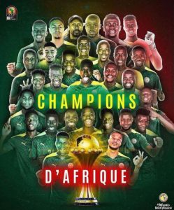 Football: Le Sénégal s’impose face à l’Egypte et remporte sa première Coupe d’Afrique des Nations 2