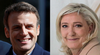 Présidentielle en France : Macron et Marine Le Pen au second tour