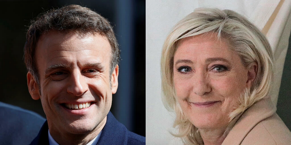 Présidentielle en France : Macron et Marine Le Pen au second tour