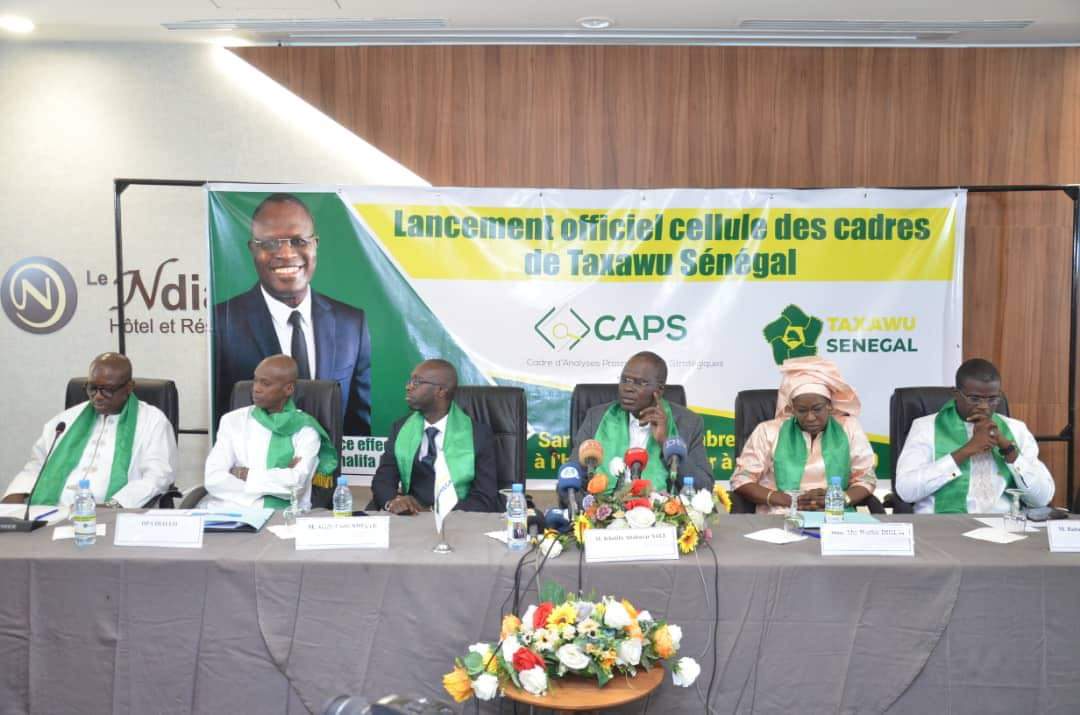 Lancement officiel du CAPS: Taxawu Sénégal à l'assaut de 2024